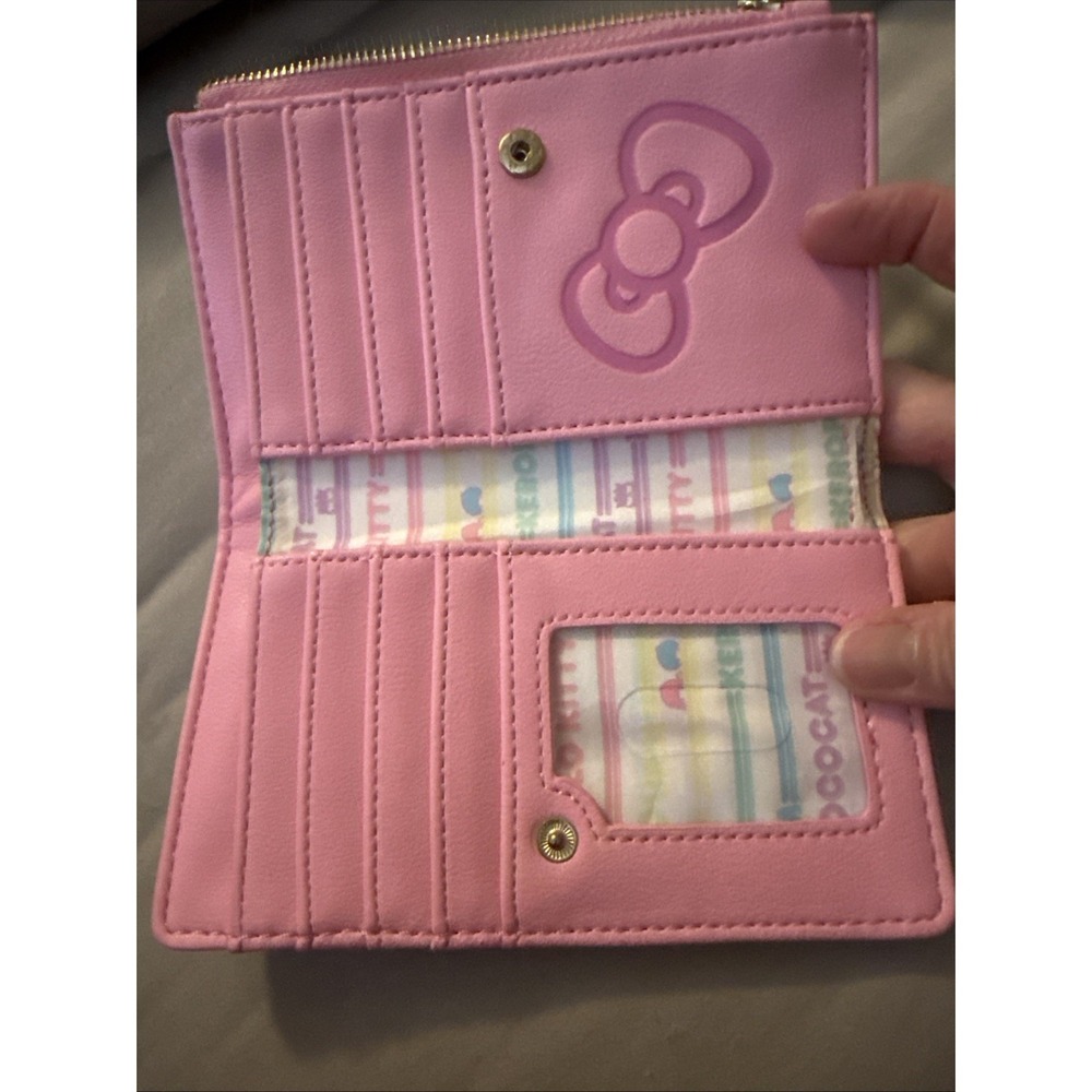 Loungefly Hello Kitty & Friends Wallet Pink Faux Leather Wallet (Abby) - Picture 3 of 5